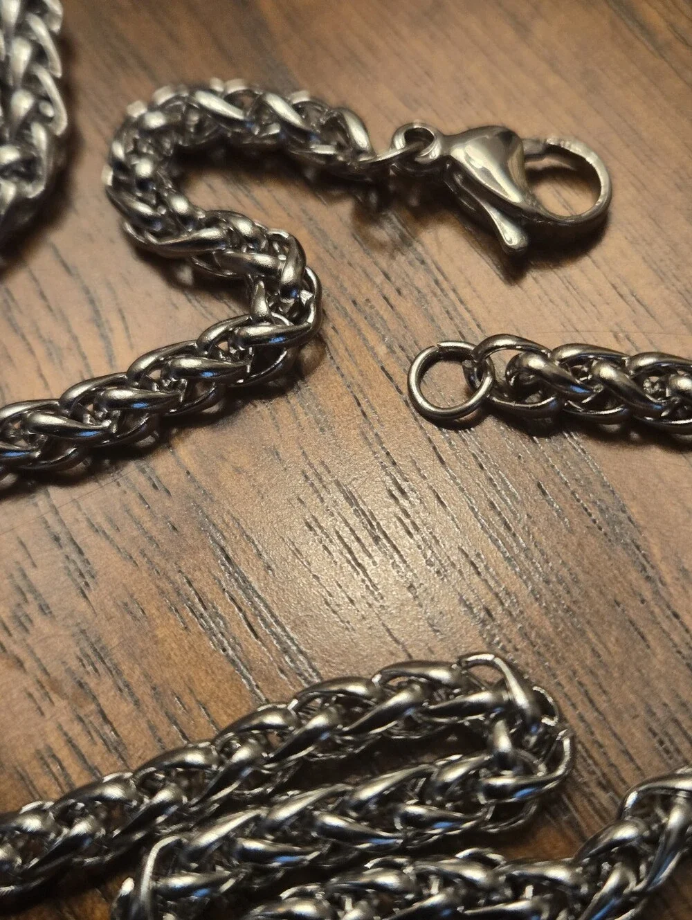 Men's 316L Stainless Steel Anchor Pendant Necklace- Minimalist Nautical Design